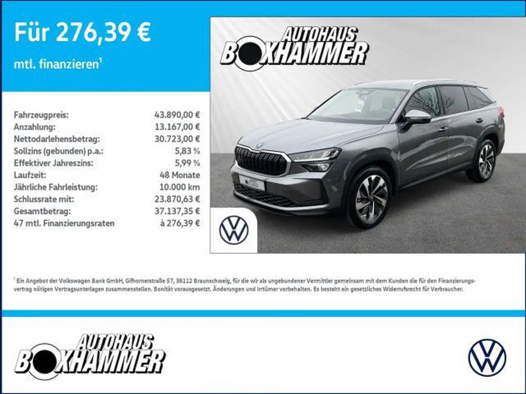 Skoda Kodiaq 2.0 TDI Selection