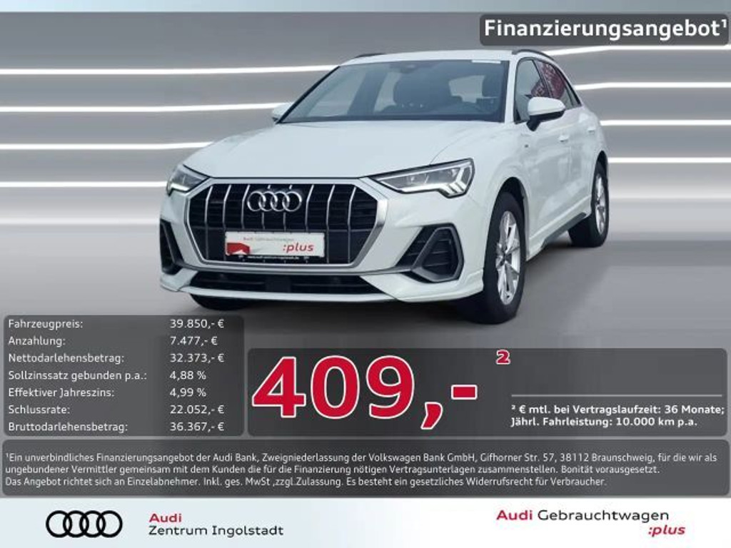 Audi Q3 Quattro S-Line 40 TFSI