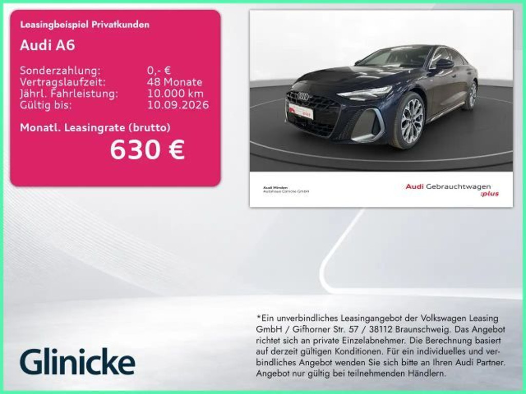 Audi A6 Sedan 2.0 TFSI
