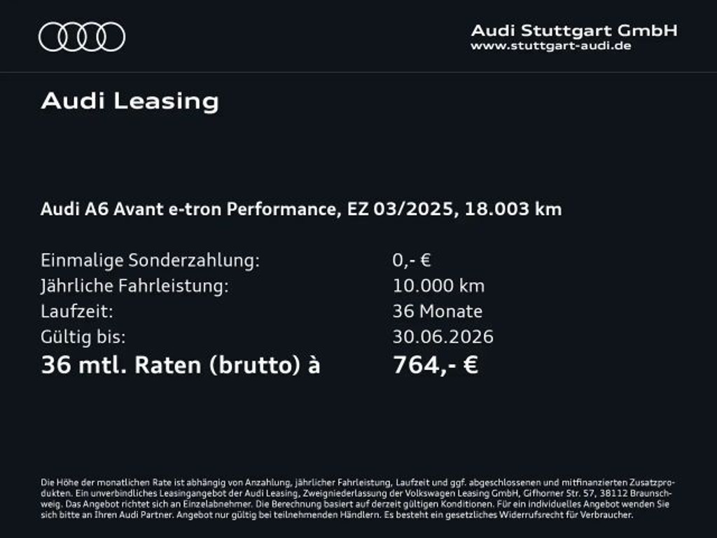 Audi A6 e-tron
