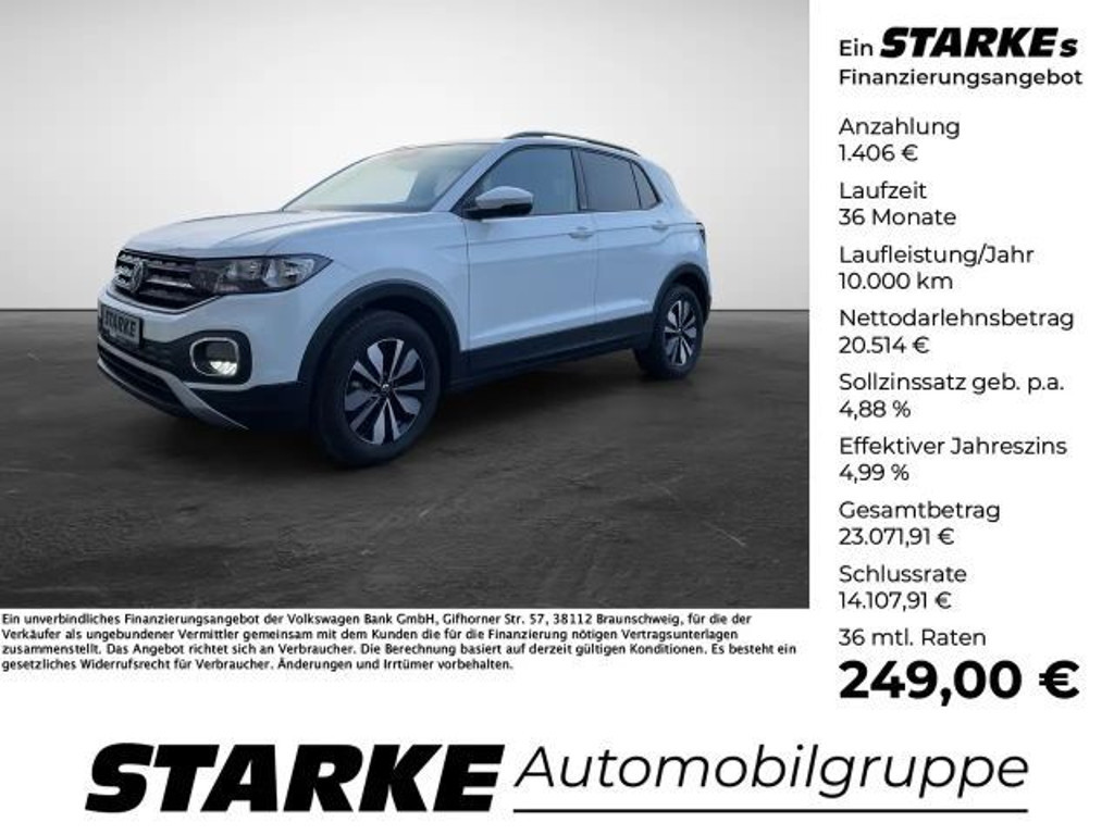 Volkswagen T-Cross DSG 1.0 TSI Move