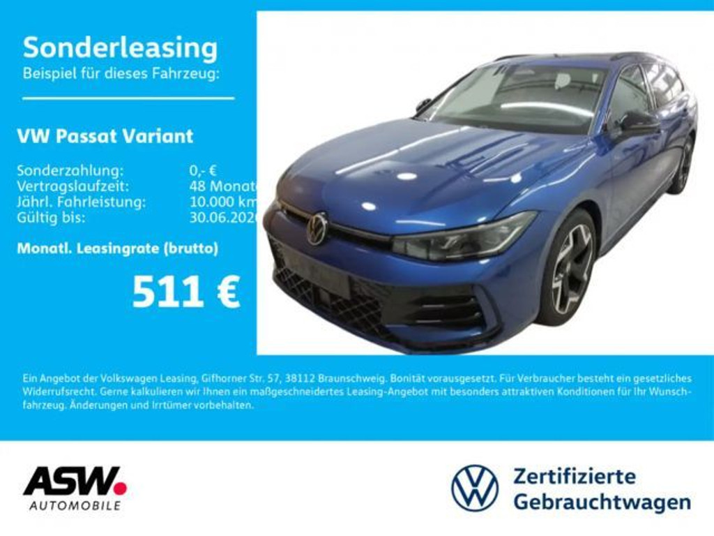 Volkswagen Passat 4Motion DSG Variant R-Line 2.0 TDI