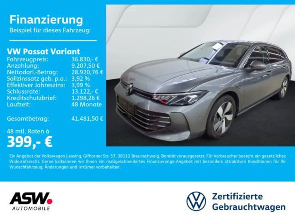 Volkswagen Passat Business Variant eHybrid