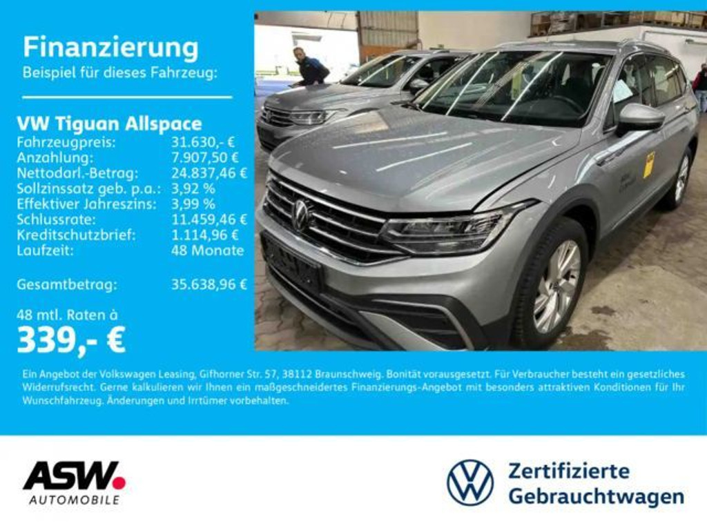 Volkswagen Tiguan DSG Life Allspace