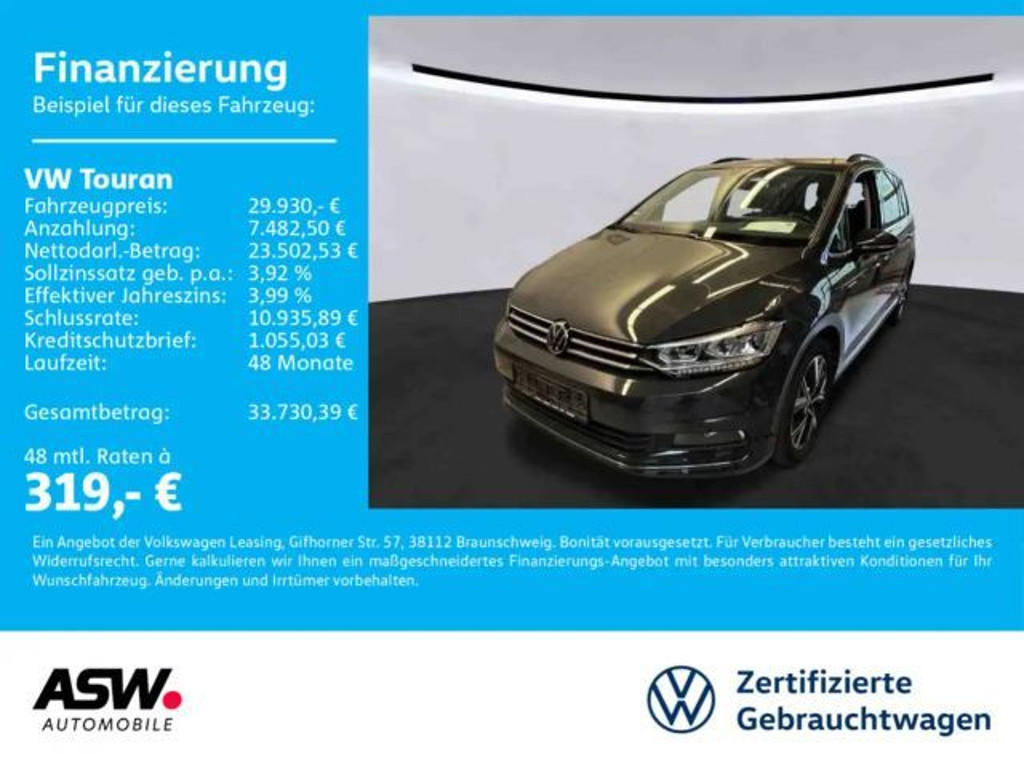 Volkswagen Touran DSG Highline 7-zitter