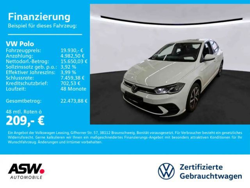 Volkswagen Polo DSG Life