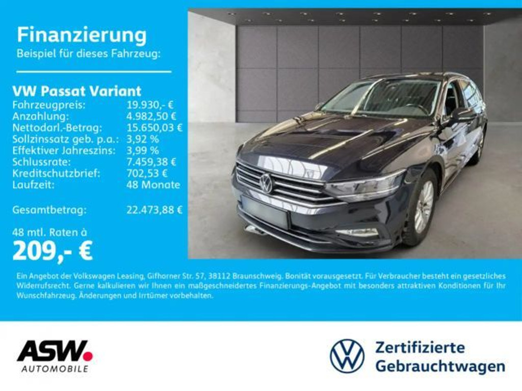 Volkswagen Passat Business DSG Variant 1.5 TSI