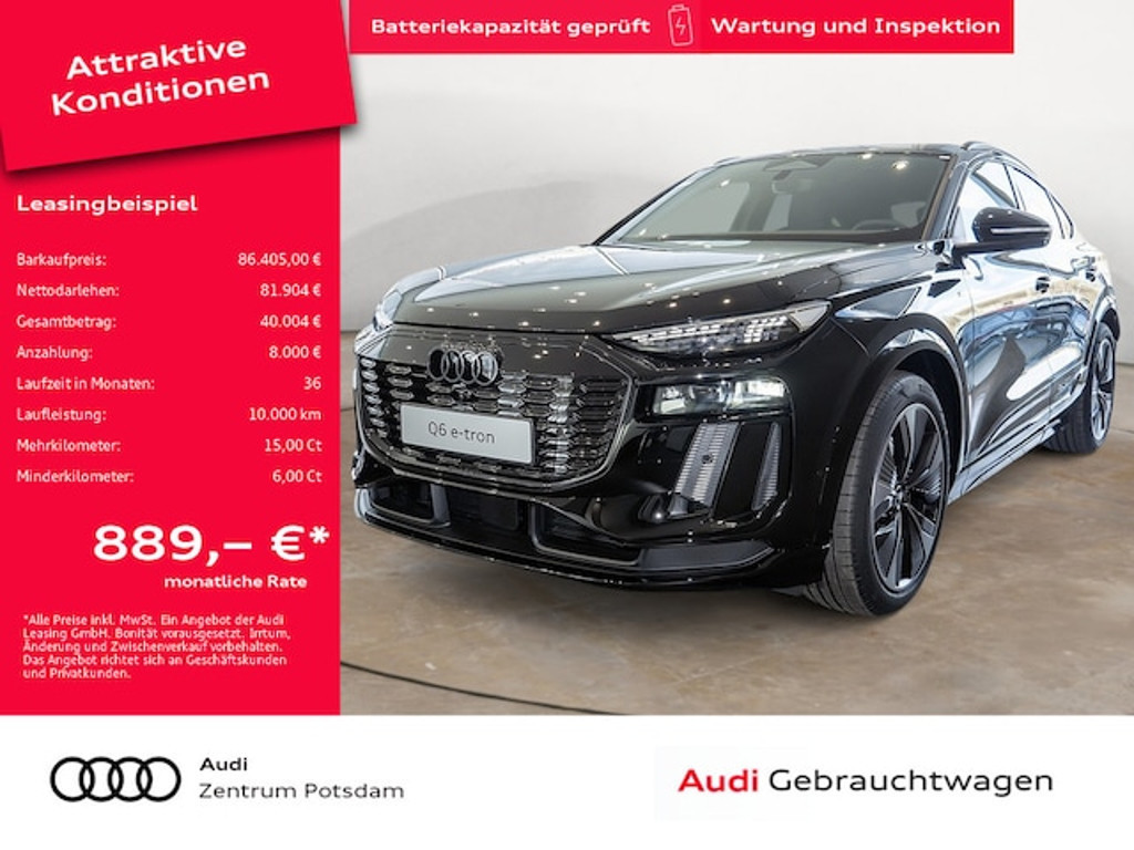 Audi Q6 e-tron Sportback S-Line Performance