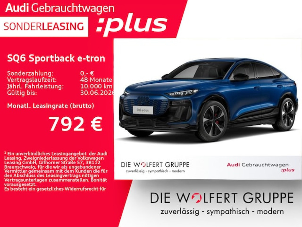 Audi Q6 e-tron Sportback Quattro
