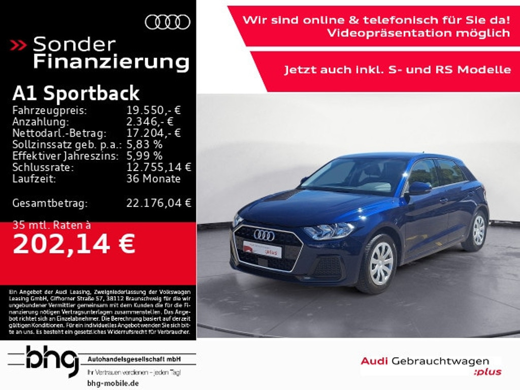 Audi A1 Sportback 25 TFSI