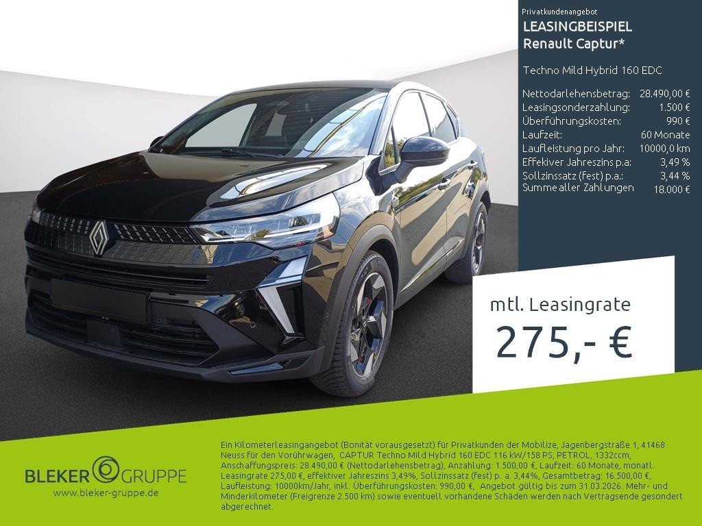 Renault Captur EDC Hybrid Techno