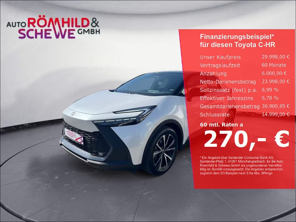 Toyota C-HR 4x2 Hybride Voorwielaandrijving