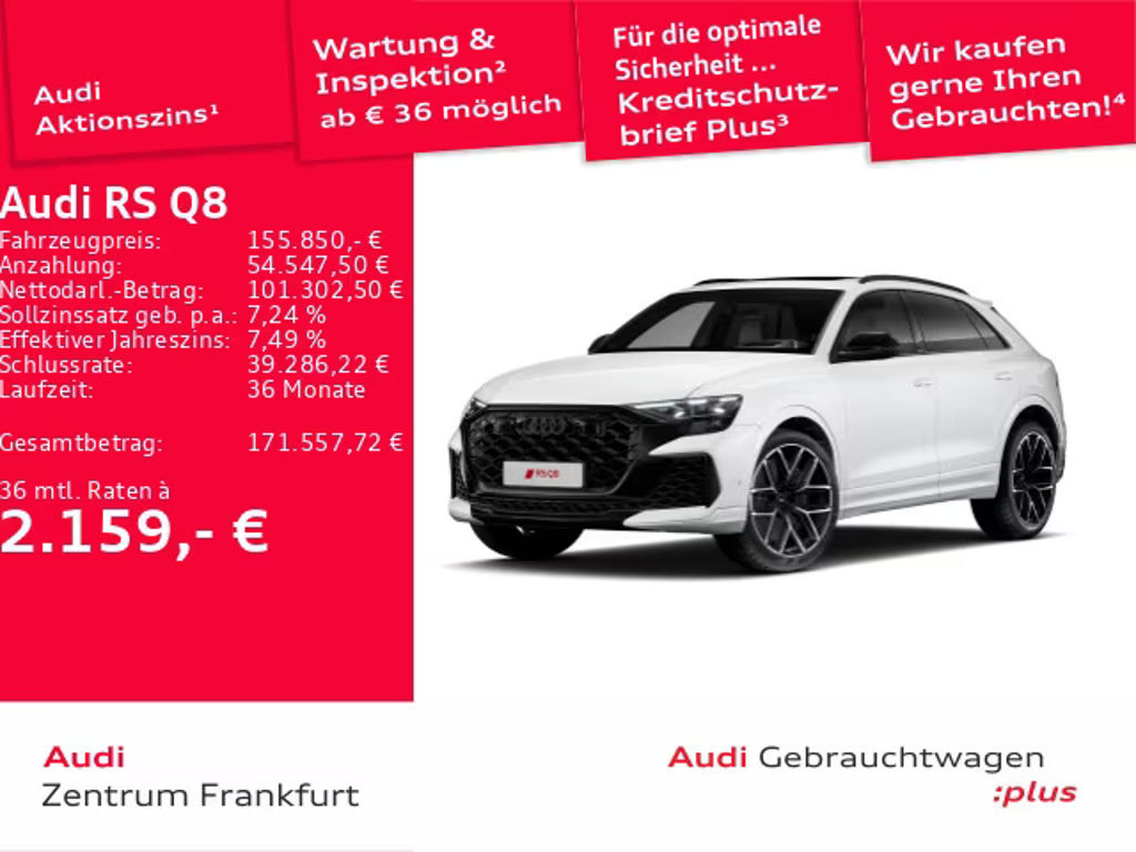 Audi RS Q8 Quattro Performance