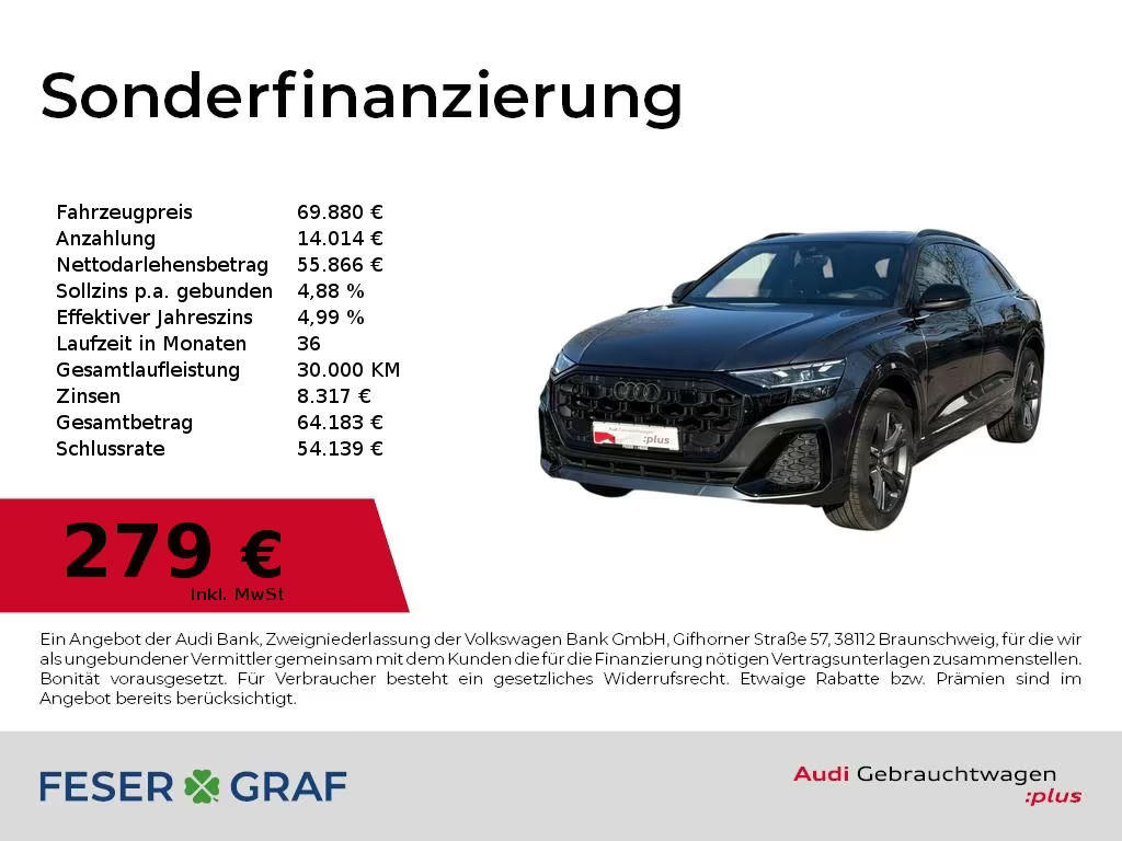 Audi Q8 Quattro S-Line 50 TDI