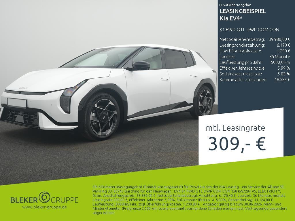 Kia EV4 GT-Line FWD 81.4 kWh
