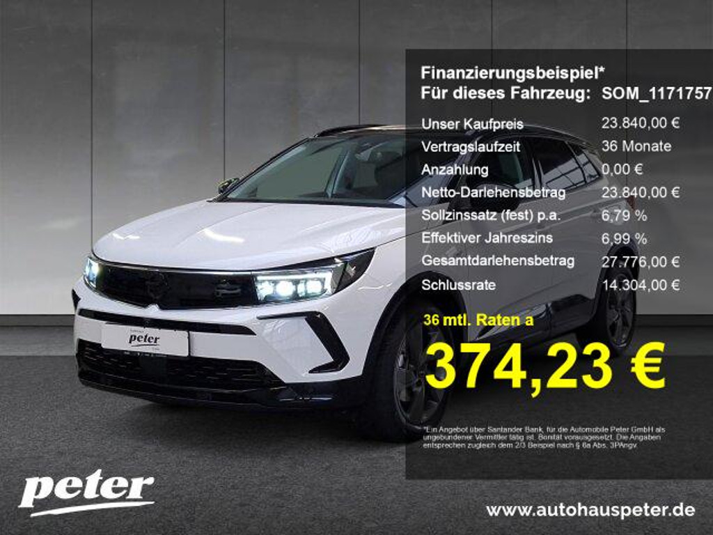 Opel Grandland Grand Sport 1.2 Turbo Turbo GS-Line