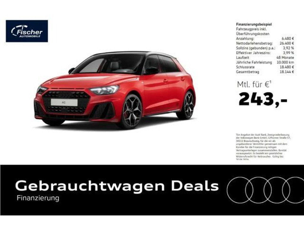 Audi A1 Sportback S-Line 40 TFSI