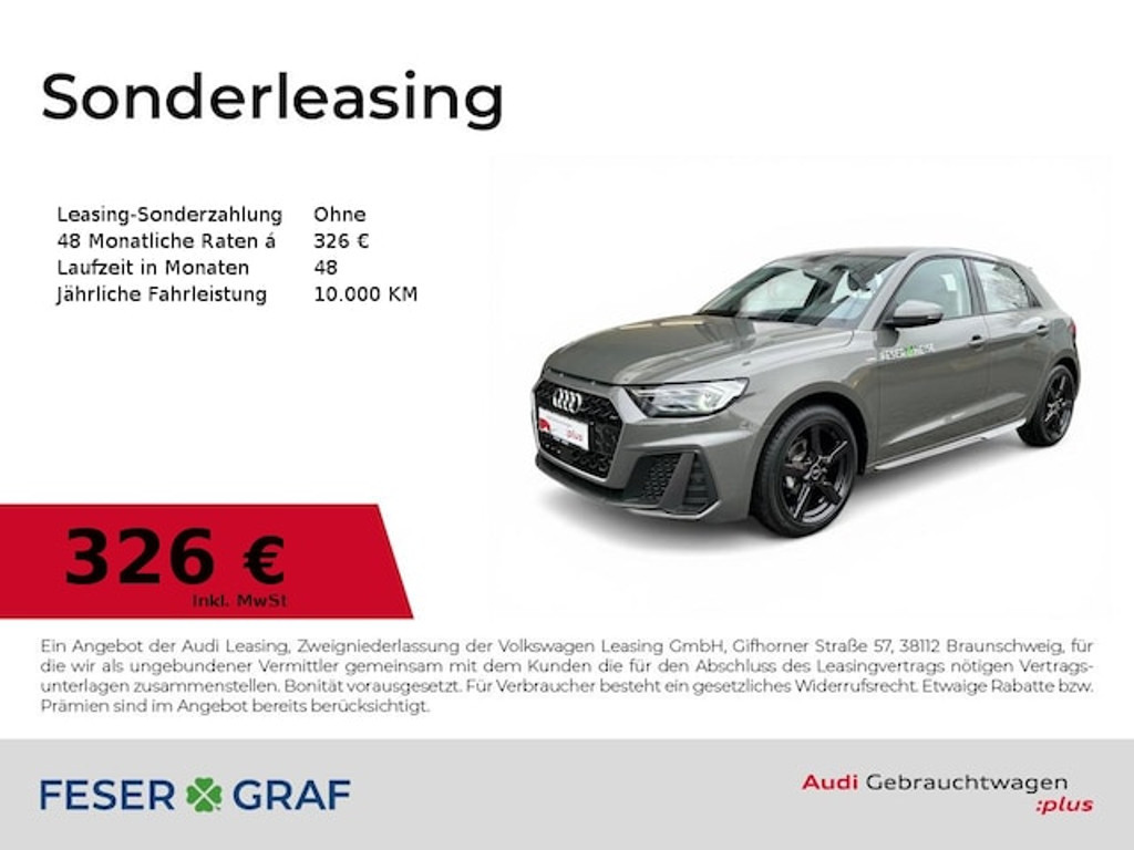 Audi A1 Sportback S-Line S-Tronic 25 TFSI