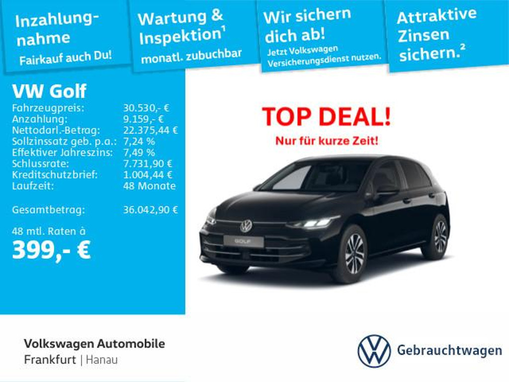 Volkswagen Golf DSG Life