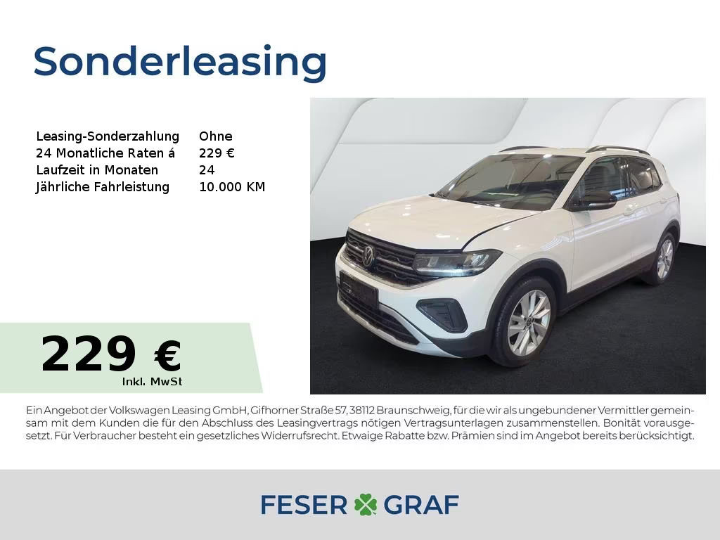 Volkswagen T-Cross DSG 1.0 TSI