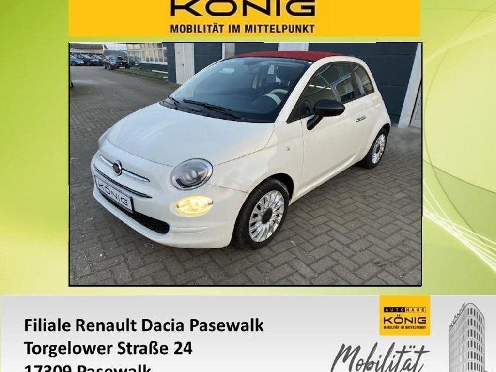 Fiat 500C 1.0 GSE Klima & Sound Carplay Tempomat