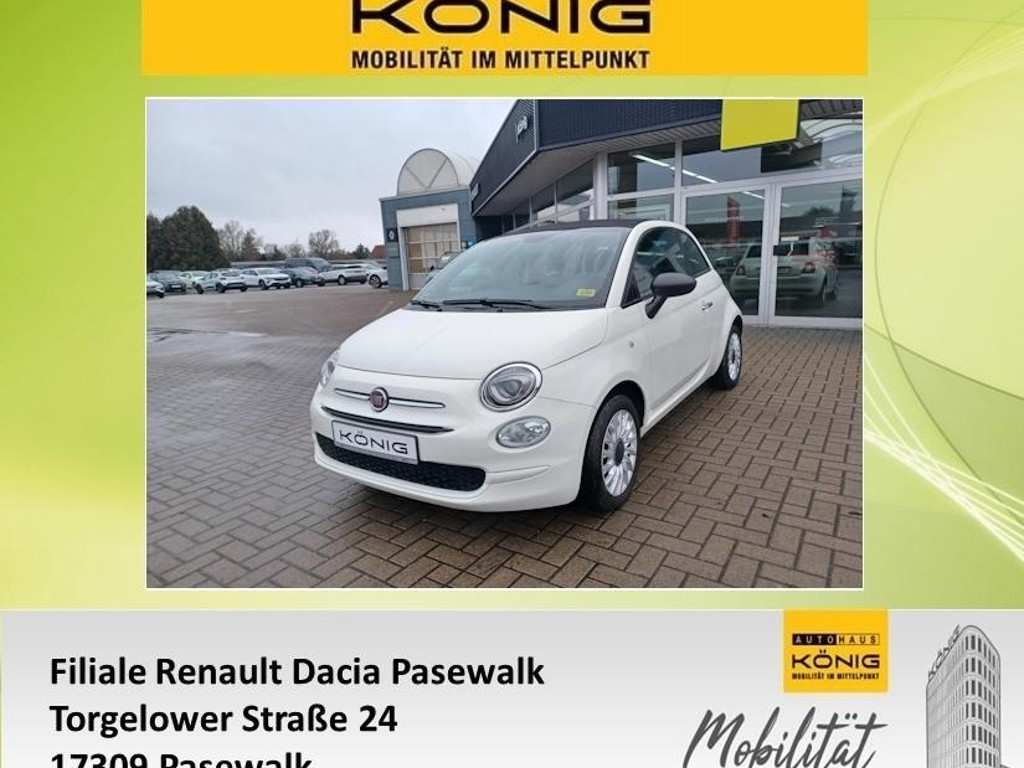 Fiat 500C 1.0 GSE Hybrid PDC Klima Carplay