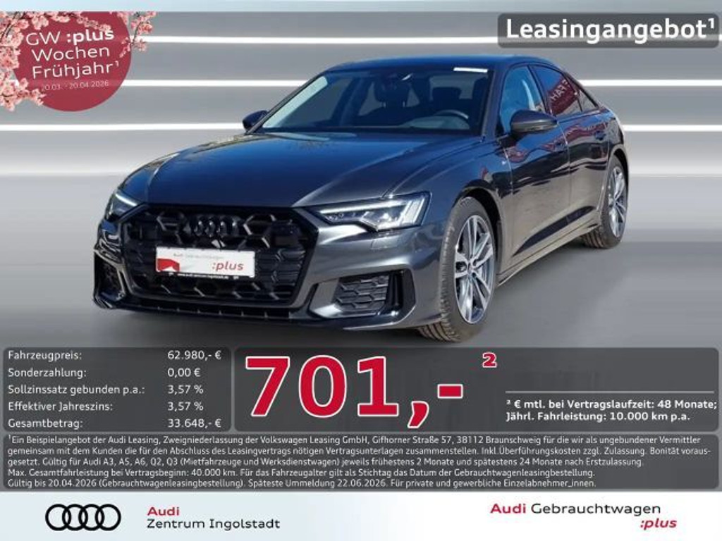 Audi A6 Sedan Quattro S-Line 45 TDI