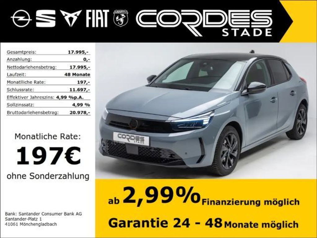 Opel Corsa Grand Sport GS-Line