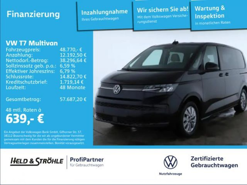 Volkswagen Multivan DSG Life 2.0 TDI T7