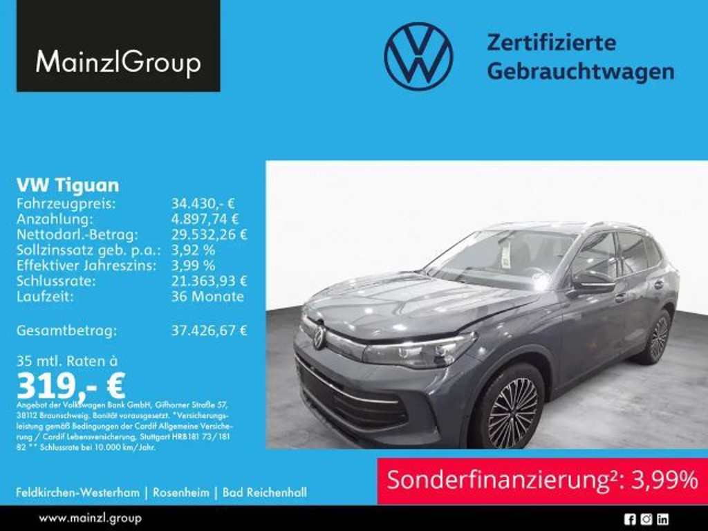Volkswagen Tiguan DSG 1.5 eTSI