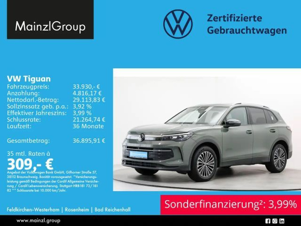 Volkswagen Tiguan DSG 1.5 eTSI