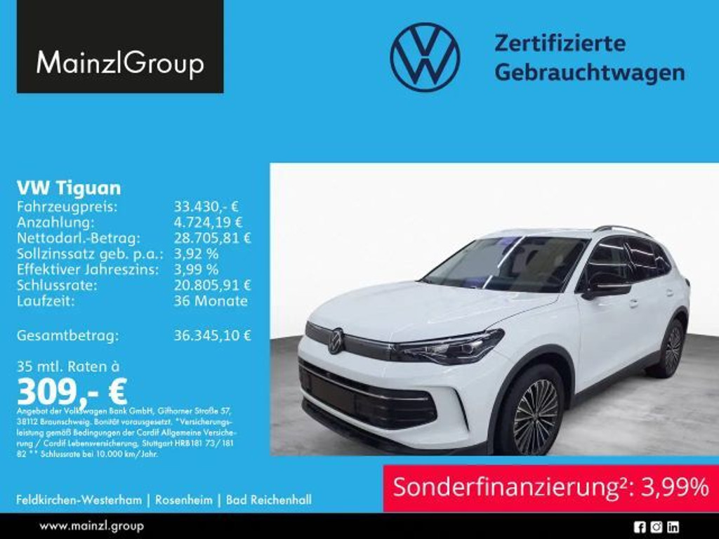 Volkswagen Tiguan DSG 1.5 eTSI