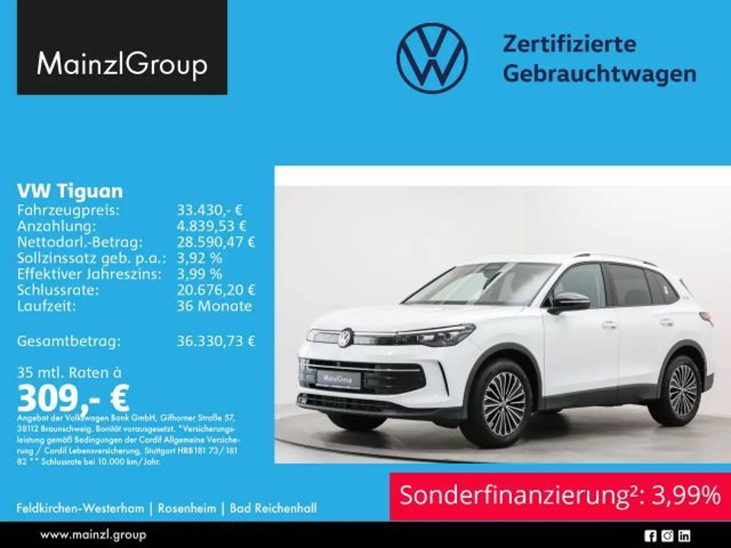 Volkswagen Tiguan DSG 1.5 eTSI