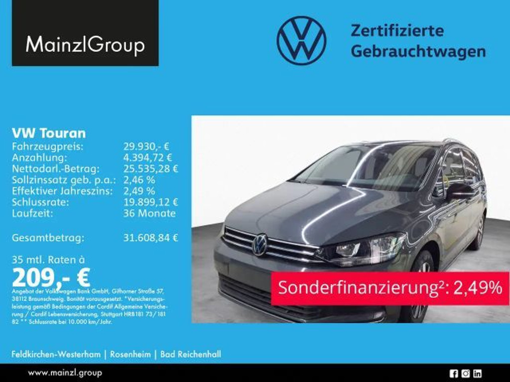 Volkswagen Touran 1.5 TSI