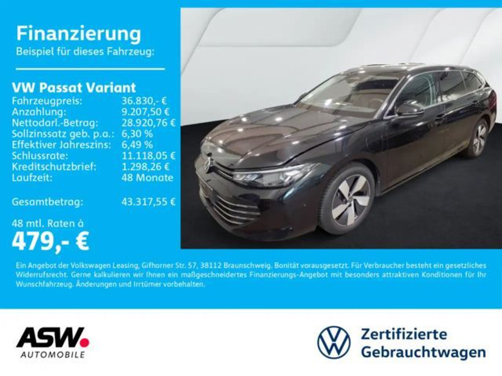 Volkswagen Passat Business DSG Variant eHybrid 1.5 TSI