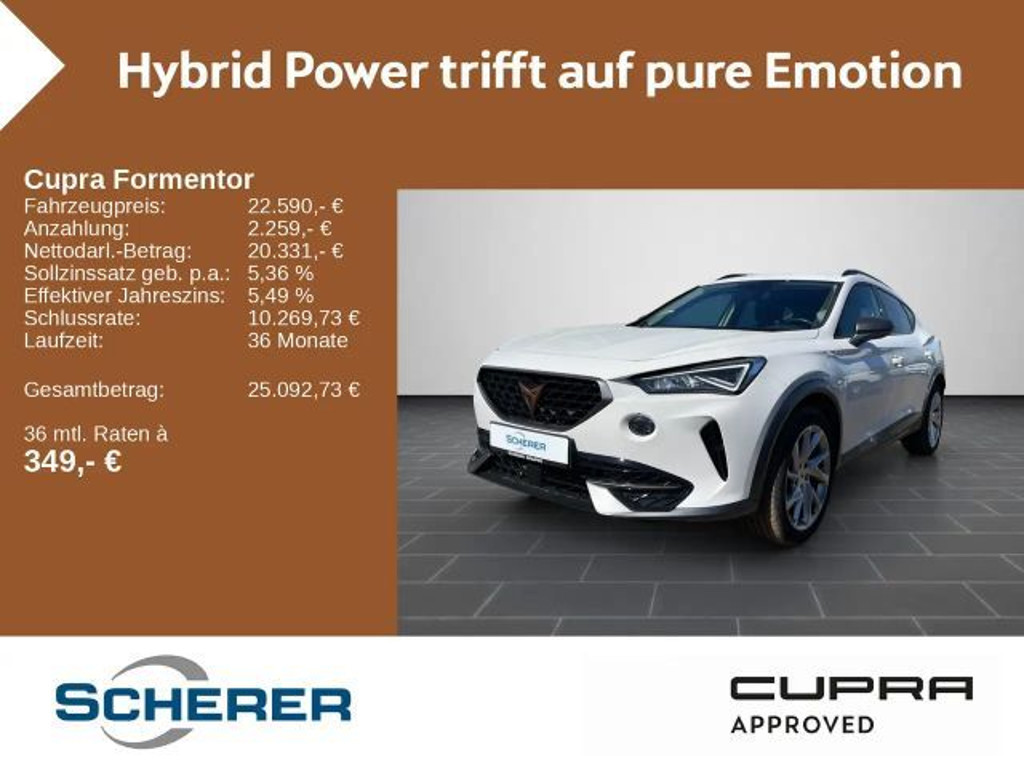 Cupra Formentor 1.4 DSG e-Hybrid