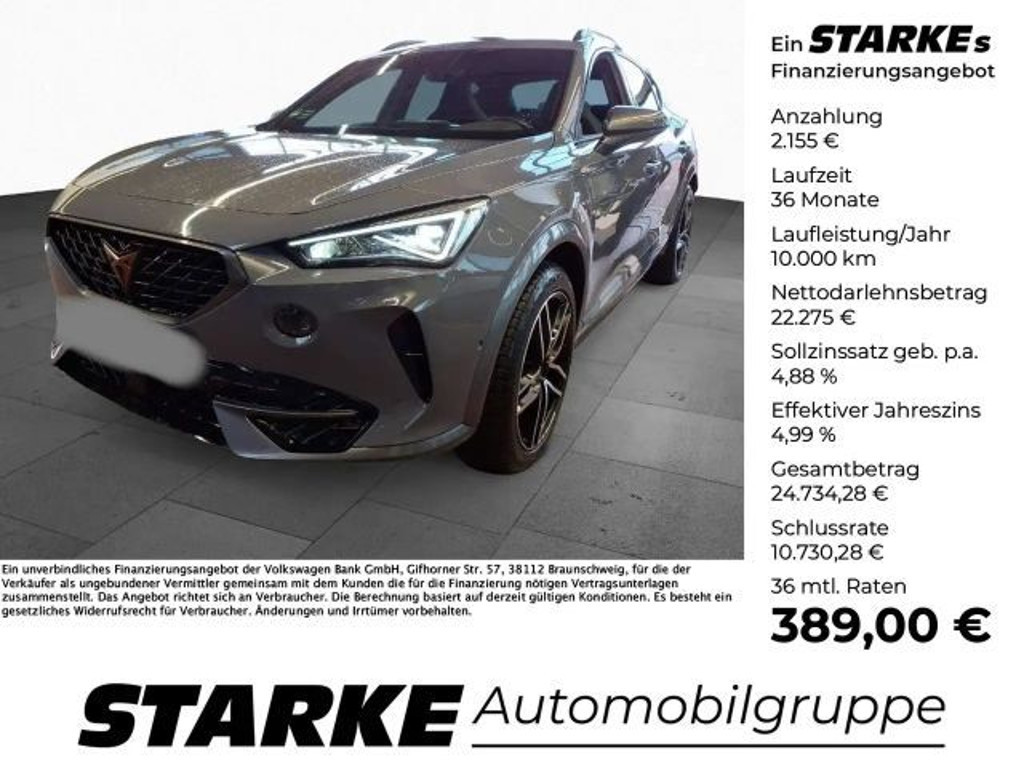 Cupra Formentor 1.4 DSG VZ e-Hybrid