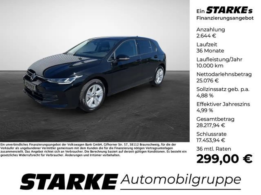 Volkswagen Golf Life 1.5 TSI