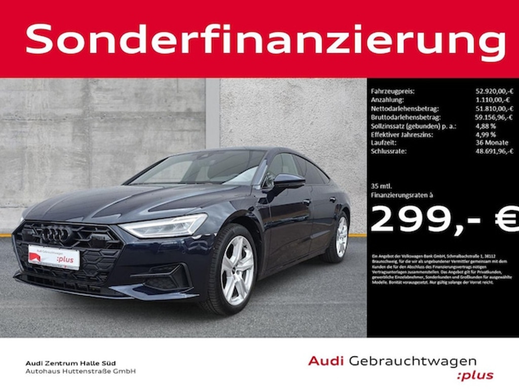 Audi A7 Sportback Quattro S-Tronic Hybride 50 TFSI