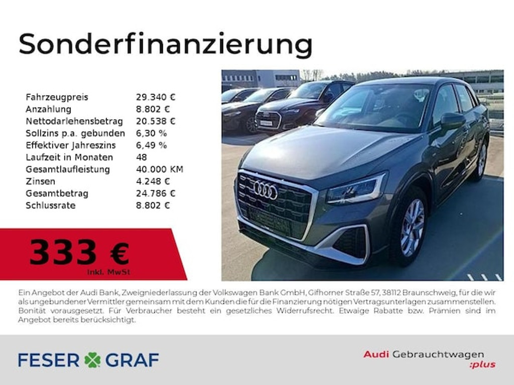 Audi Q2 S-Line S-Tronic 35 TFSI