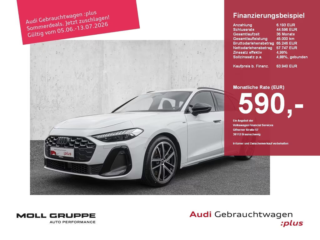 Audi A5 Avant Quattro S-Line S-Tronic Hybride