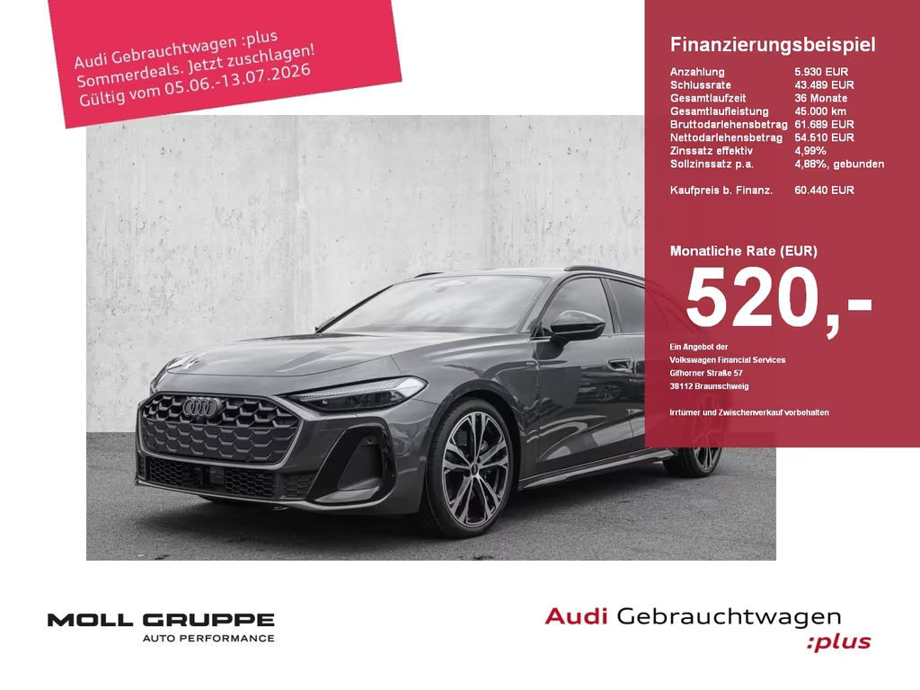 Audi A5 Avant Quattro S-Line S-Tronic Hybride