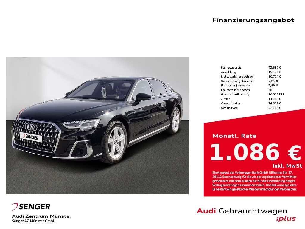 Audi A8 Quattro 50 TDI