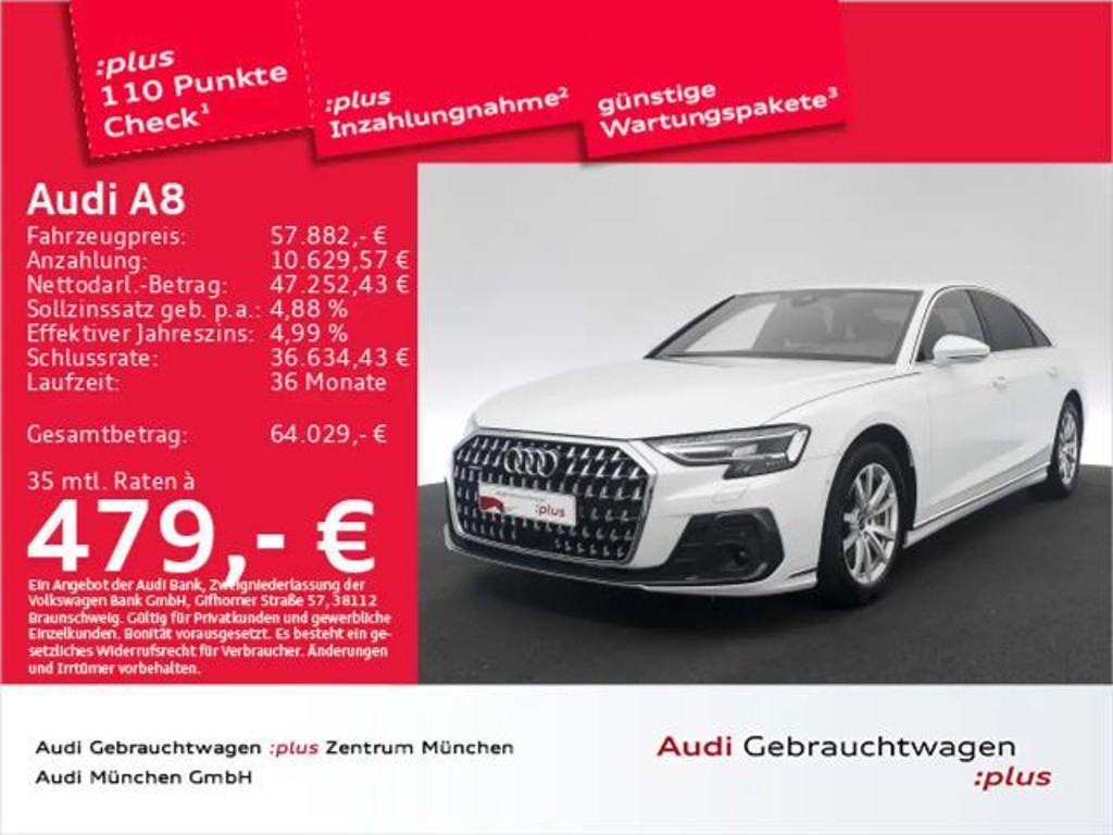 Audi A8 Quattro 50 TDI