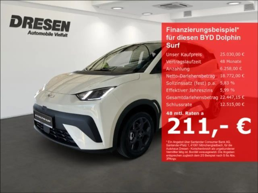 BYD Dolphin Comfort