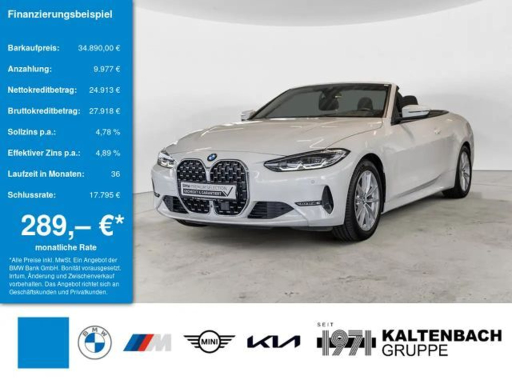 BMW 4 Serie 420 Cabrio 420i