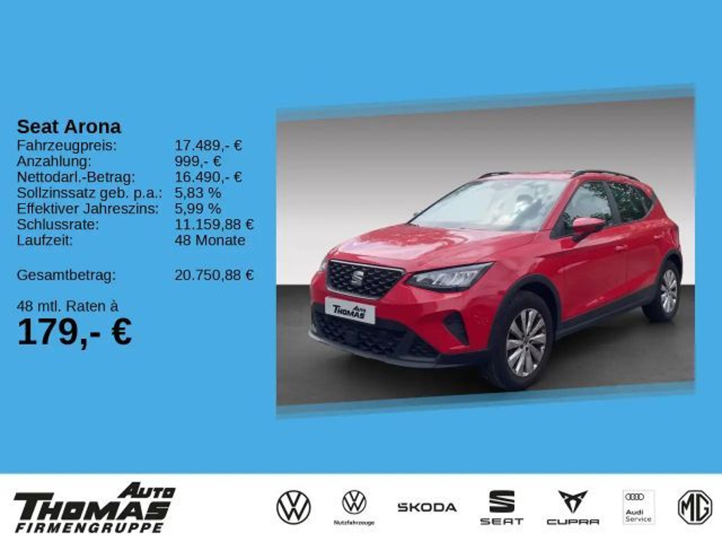 Seat Arona Style 1.0 TSI DSG