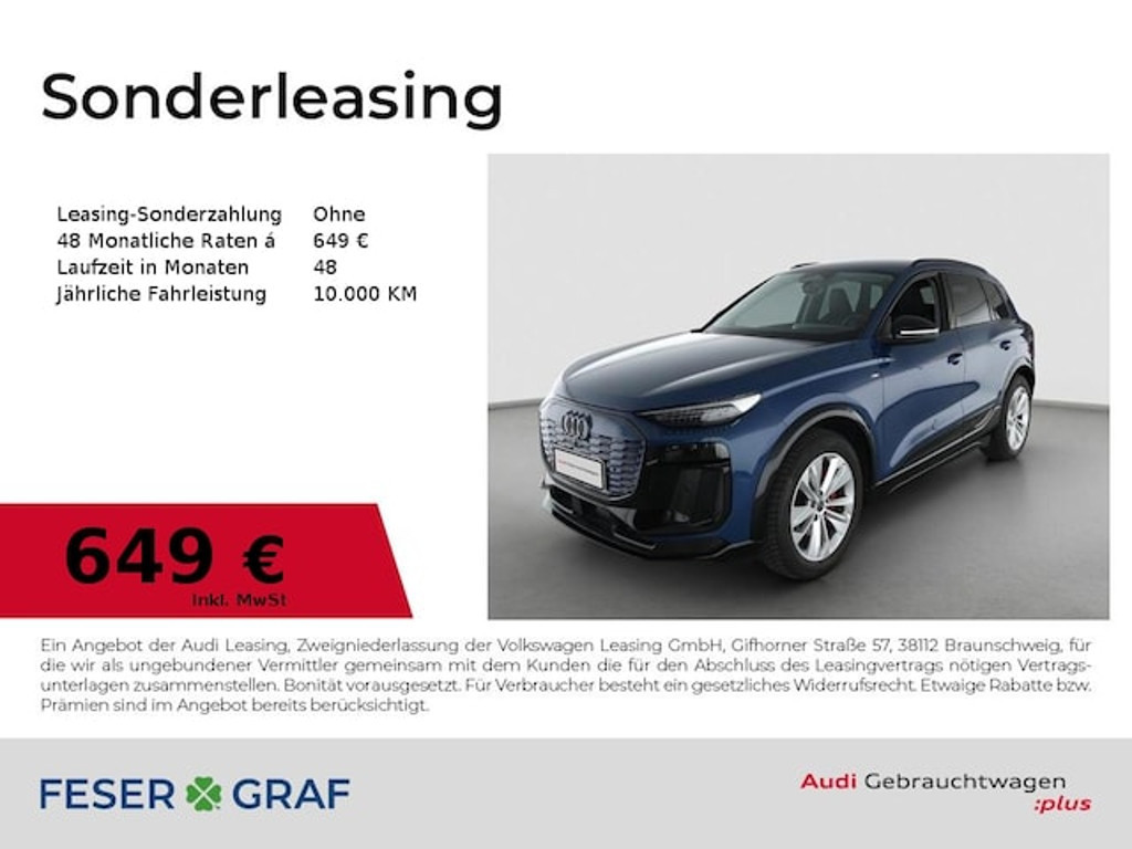 Audi Q6 e-tron SUV e-tron Audi Q6 SUV e-tron