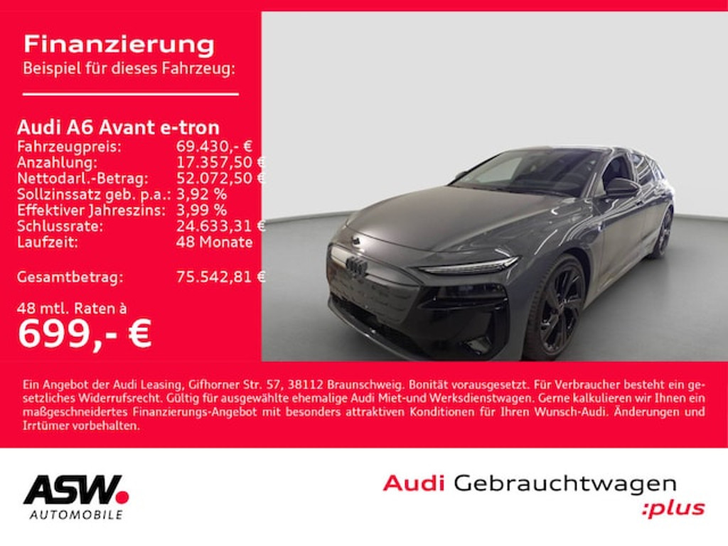 Audi A6 e-tron Avant