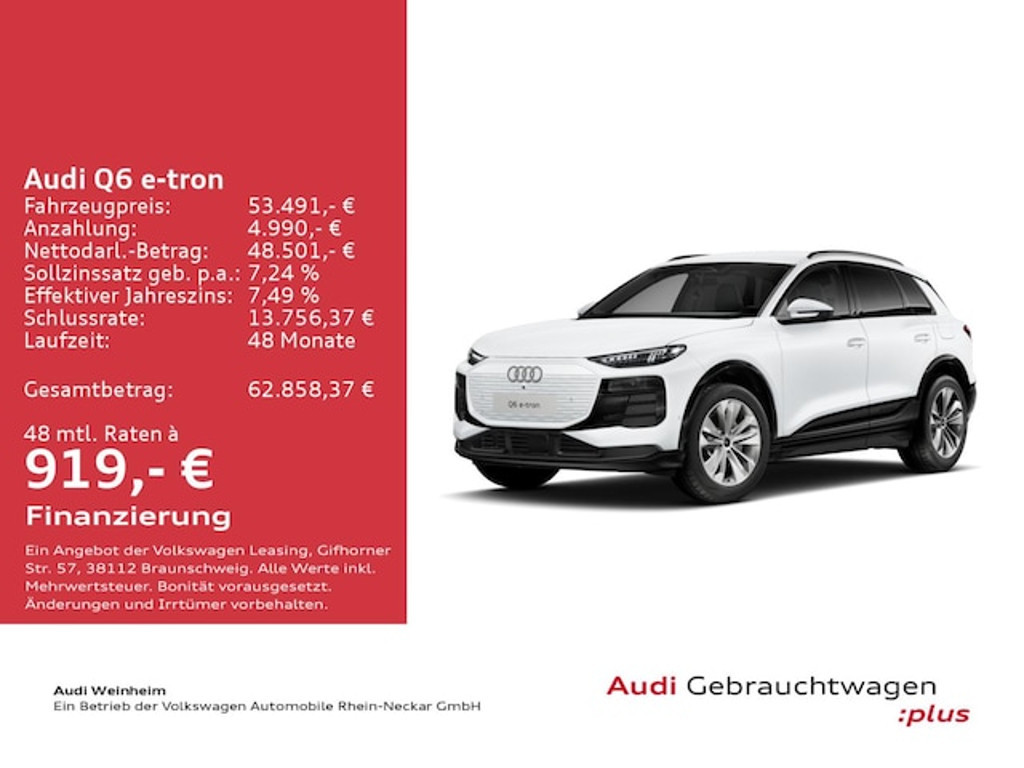 Audi Q6 e-tron